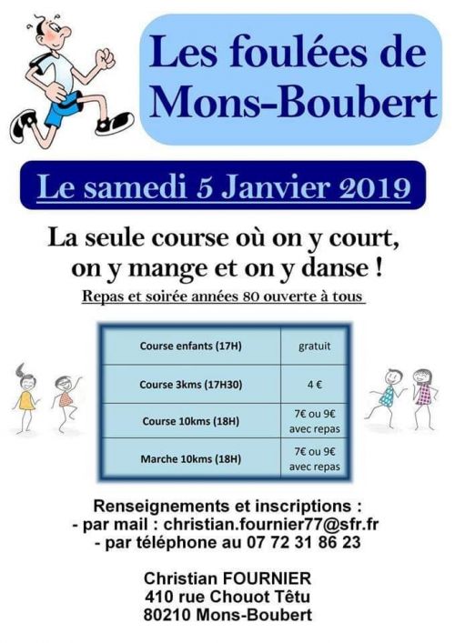Foulées de Mons Boubert