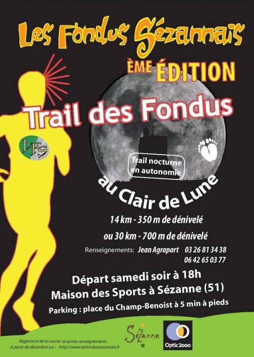 Trail des Fondus au Clair de Lune