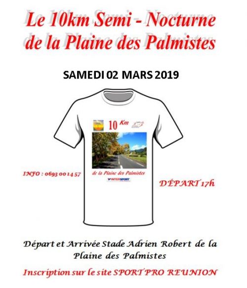 10 km de la Plaine des Palmistes
