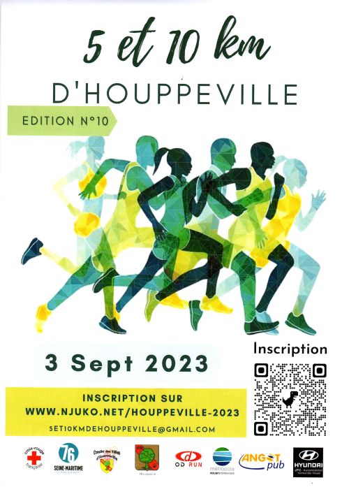 5 et 10 km de Houppeville