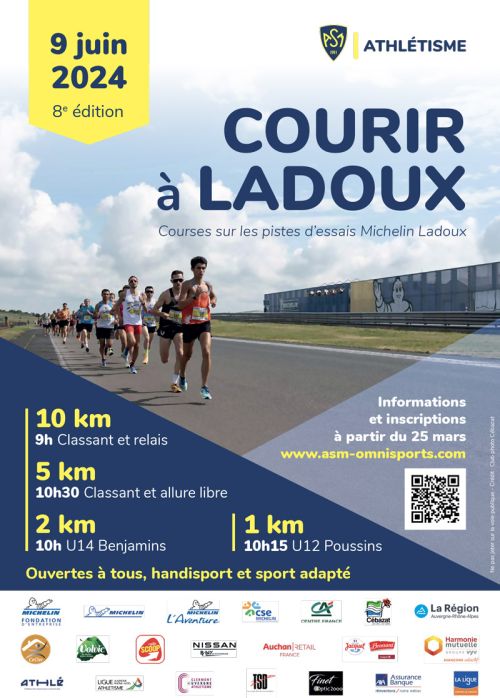 Courir à Ladoux
