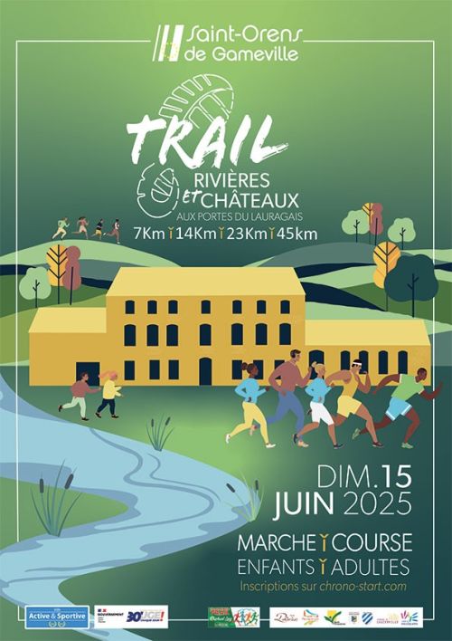 Trail Rivières et Châteaux aux Portes du Lauragais