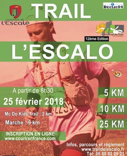 Trail de l'Escalo