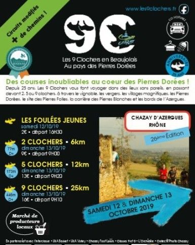 Les 9 Clochers en Beaujolais