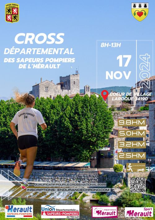 Cross Départemental Sapeurs Pompiers de l'Hérault