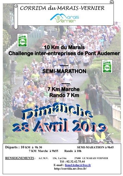 Corrida du Marais-Vernier