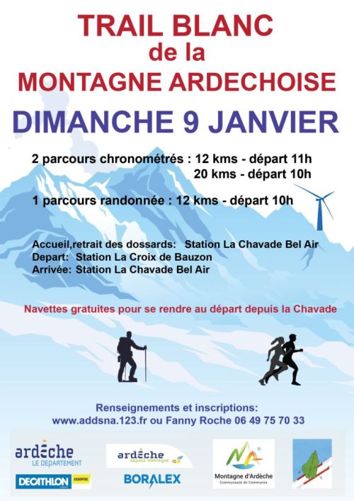 Trail Blanc de la Montagne Ardéchoise