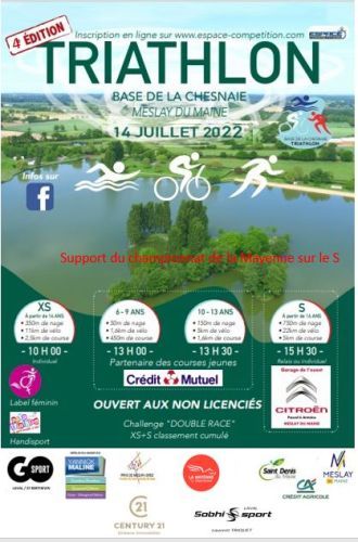 Triathlon de la Base de la Chesnaie