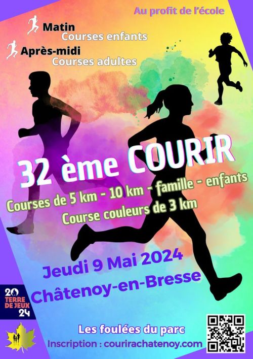 Courir à Châtenoy en Bresse