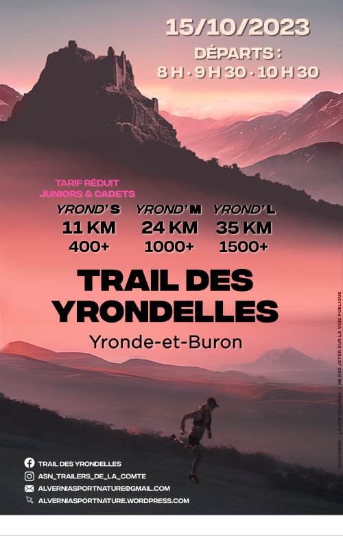Trail des Yrondelles
