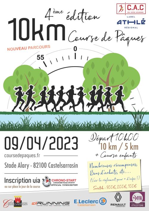 10 km de Castelsarrasin