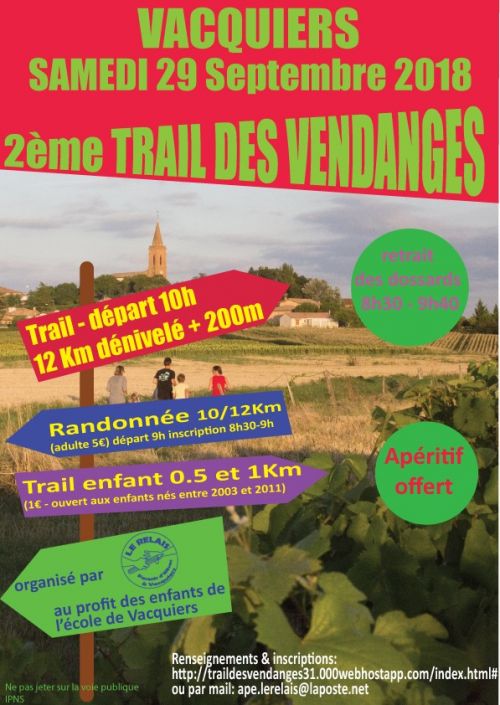 Trail des Vendanges
