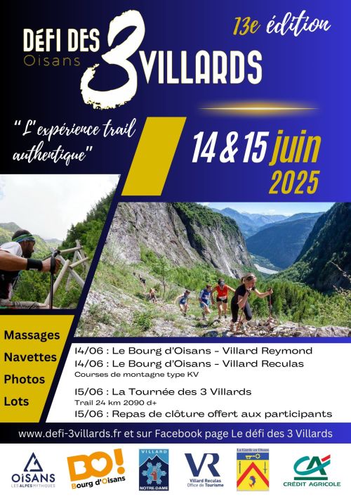 Défi des 3 Villards en Oisans