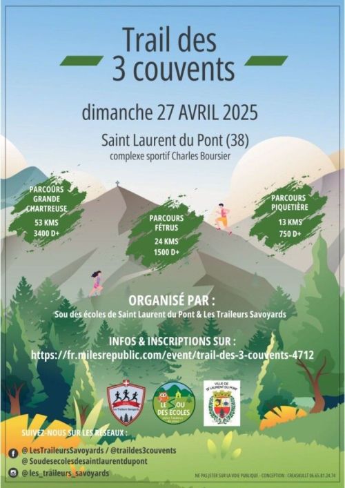 Trail des 3 Couvents