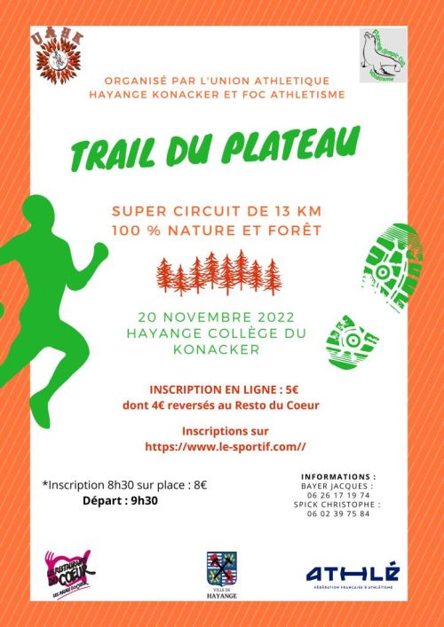 Trail du Plateau