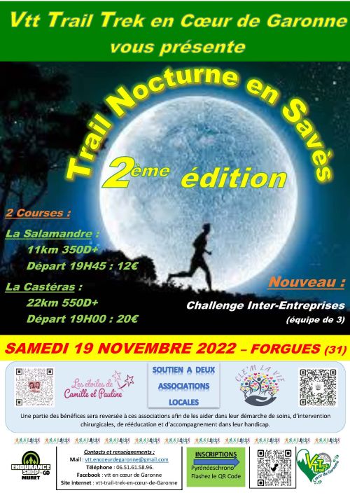 Trail Nocturne en Savès