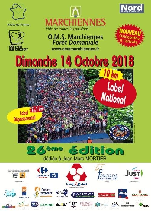 Les 10 et 21.1 km de Marchiennes
