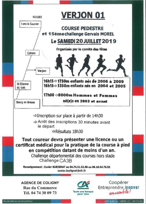 Course Pédestre de Verjon