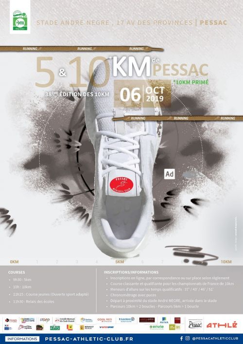 5 et 10km de Pessac