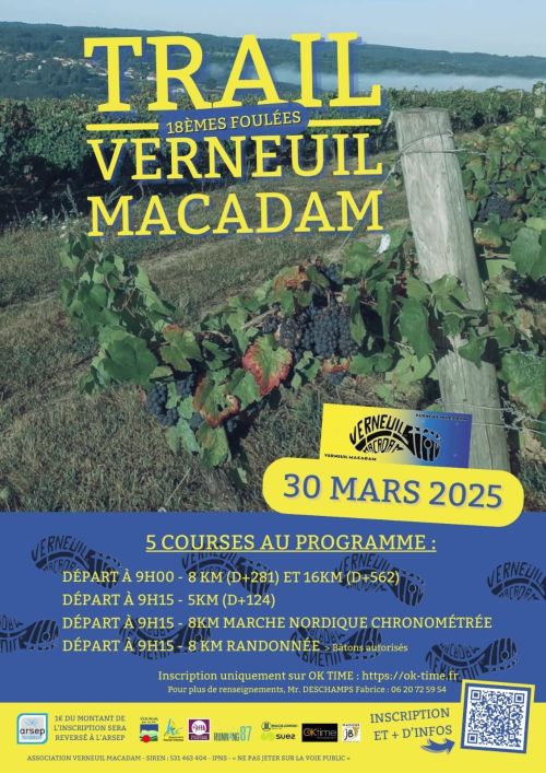 Foulées de Verneuil Macadam