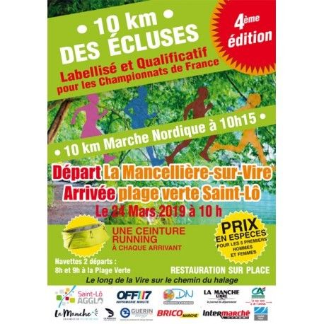10 km des Écluses