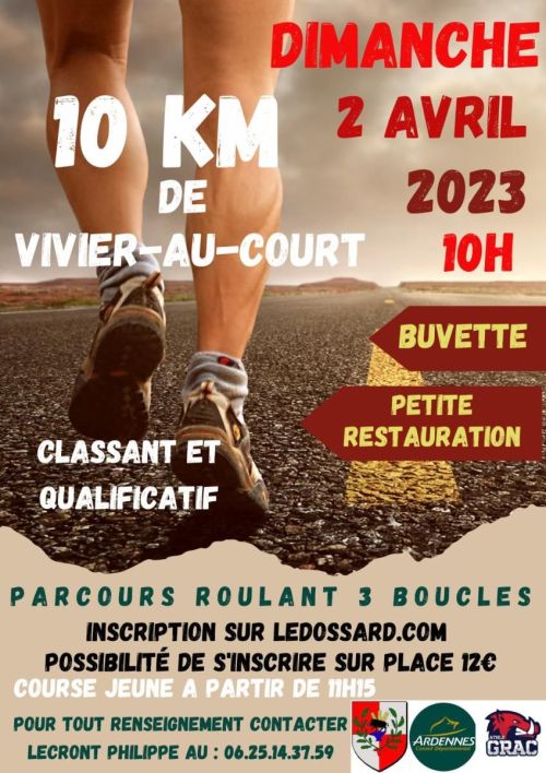 10 km de Vivier au Court