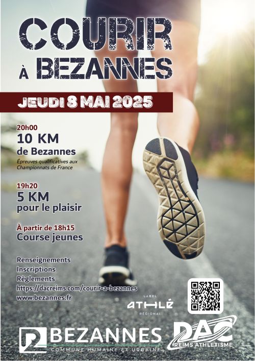 Courir à Bezannes