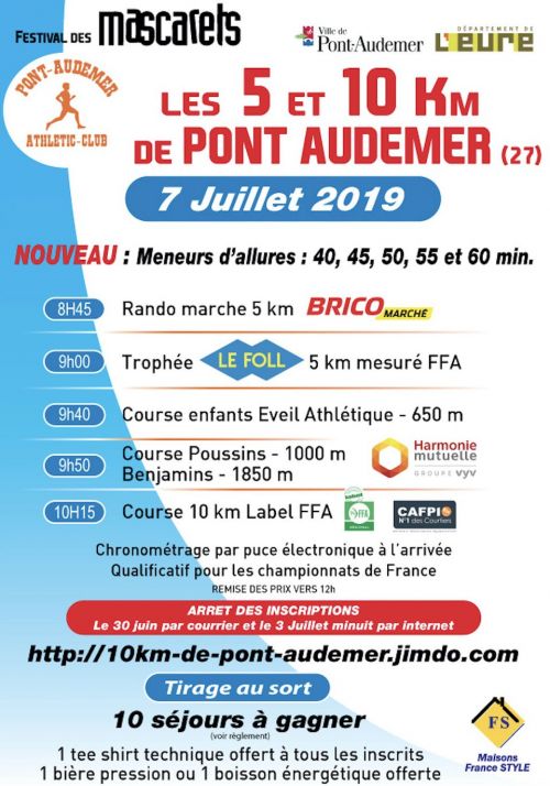 Les 5 et 10 km de Pont Audemer