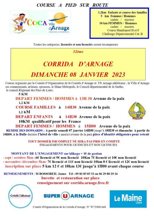 Corrida Arnage