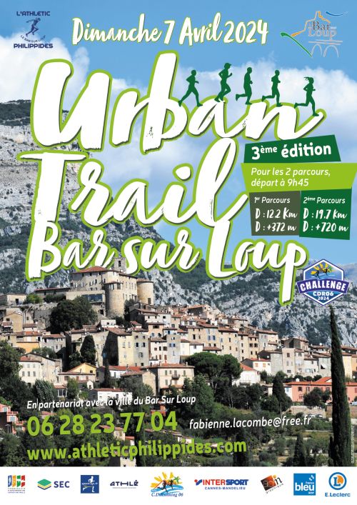 Urban Trail de Bar sur Loup