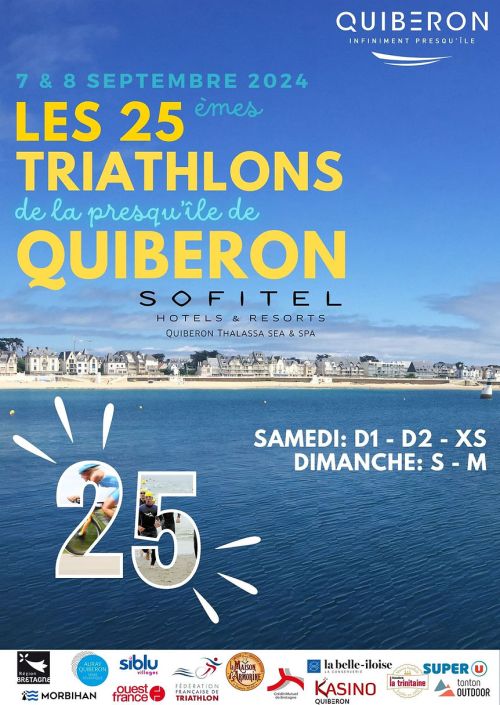 Les Triathlons de la Presqu’île de Quiberon