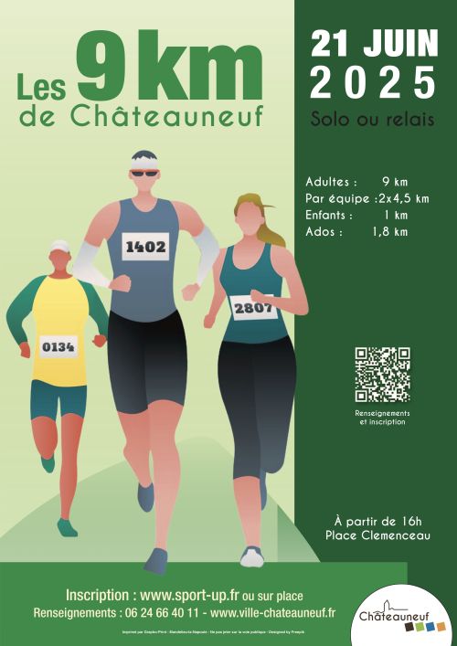 Les 9 km de Châteauneuf