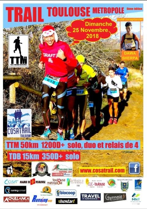 Trail Toulouse Métropole