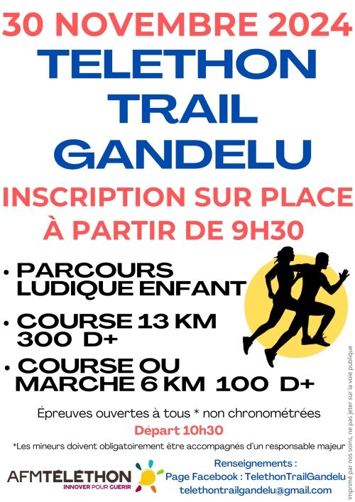 Téléthon Trail Gandelu