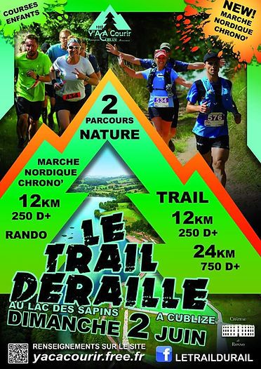 Le Trail déraille au Lac des Sapins