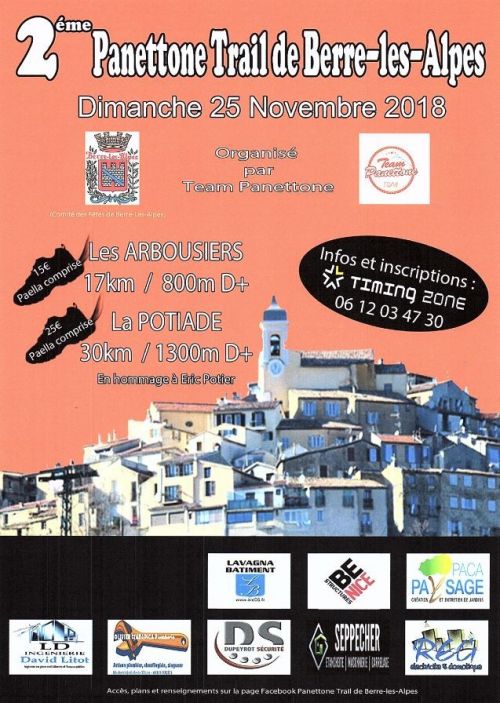 Panettone Trail de Berre les Alpes