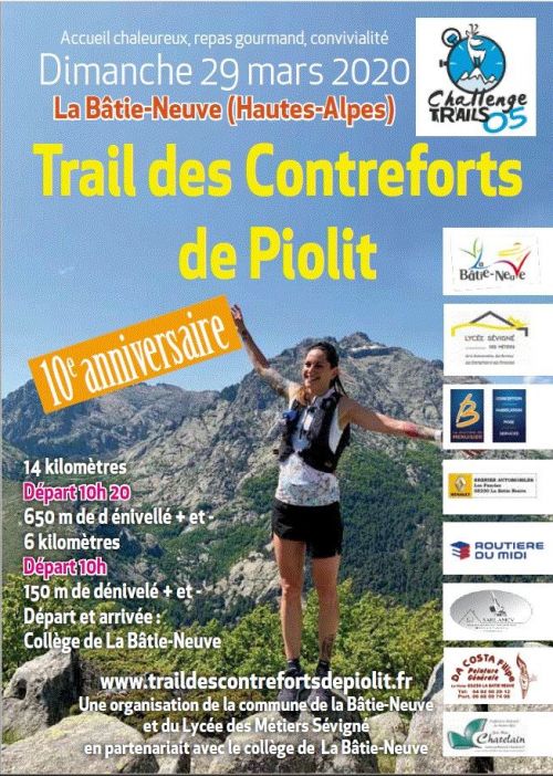 Trail des Contreforts de Piolit