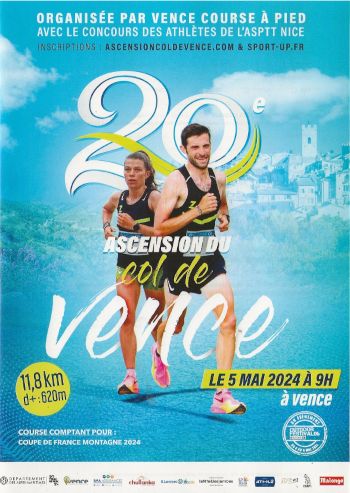 Ascension du col de Vence