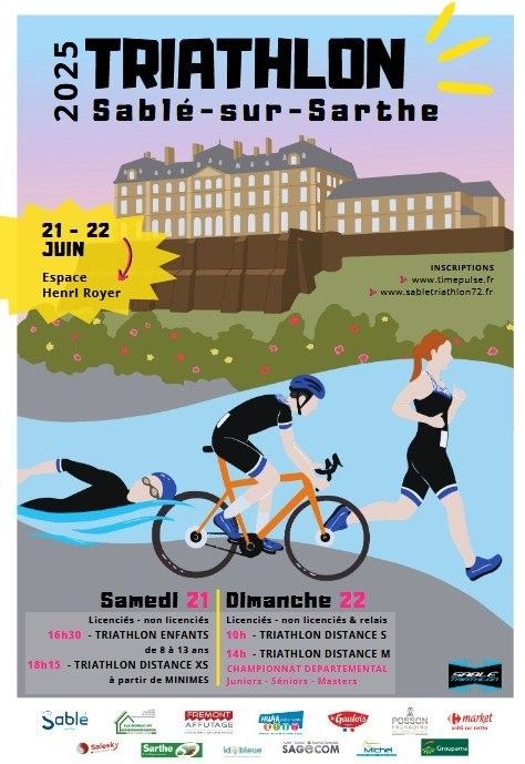 Triathlon de Sablé sur Sarthe