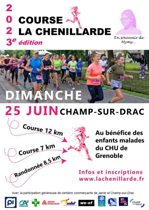 La Chenillarde, courir pour Mymy