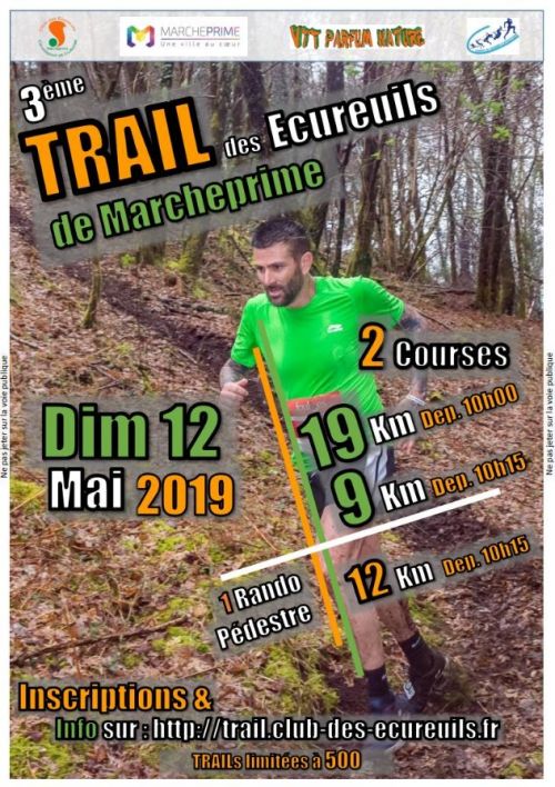 Trail des Ecureuils de Marcheprime