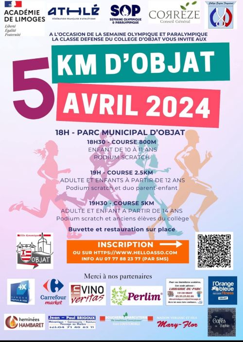 5 km d'Objat