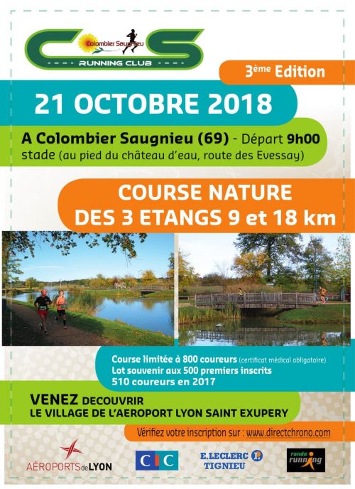 Course Nature des 3 étangs