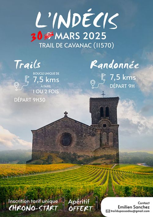 L'indécis - Trail de Cavanac