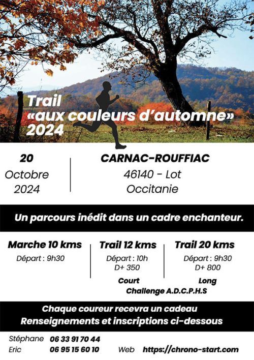 Trail aux Couleurs d'Automne