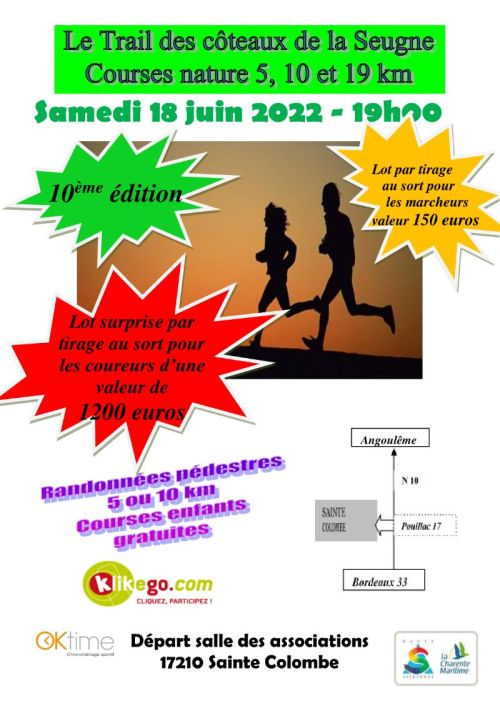 Trail des Coteaux de la Seugne