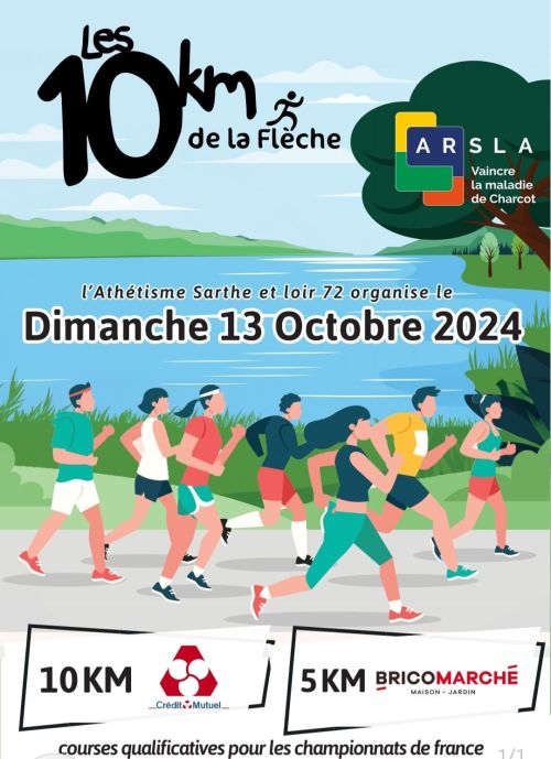 10 km de la Flèche