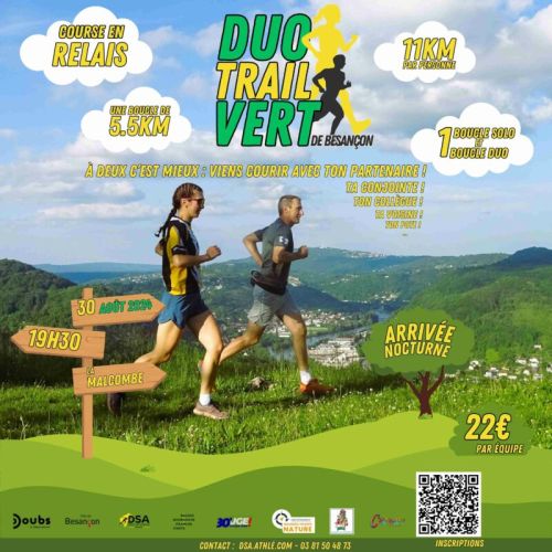 Duo Trail Vert de Besançon