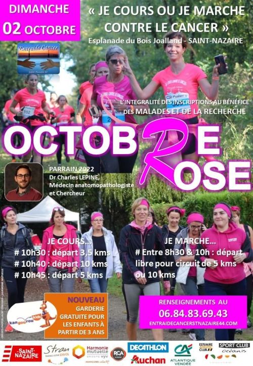 Je cours ou je marche contre le cancer