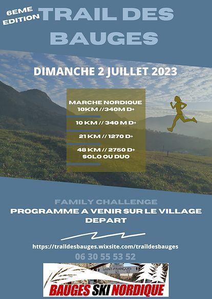 Trail des Bauges